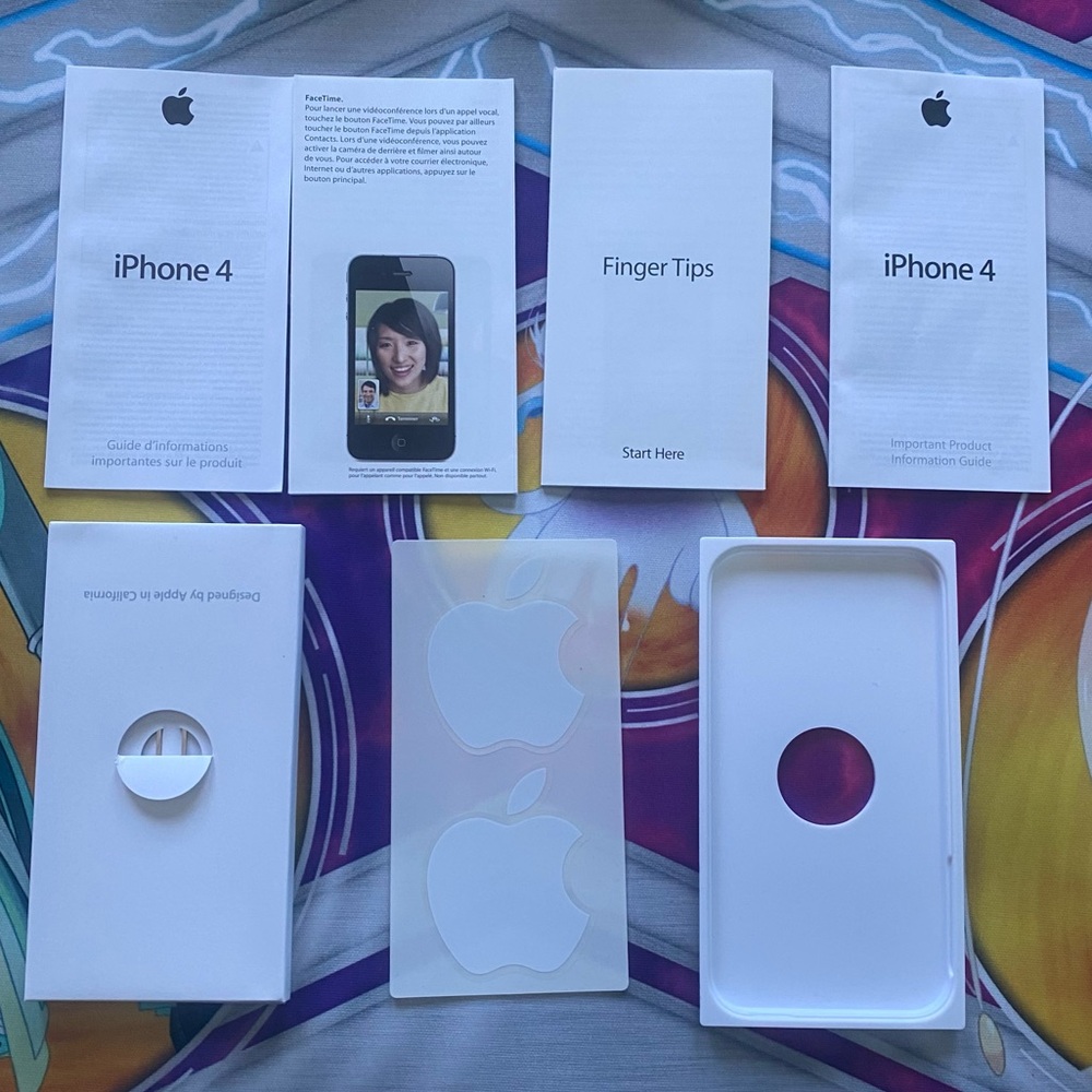 iPhone 4 Empty Box with inserts - Picture 4 of 6